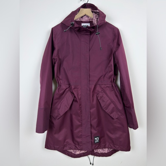 Kari Traa Jackets & Blazers - Kari Traa Molster Jacket Plum Hooded Women’s M
